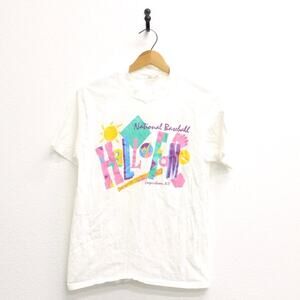 Vintage National Baseball Hall of Fame Cooperstown New York T Shirt Medium